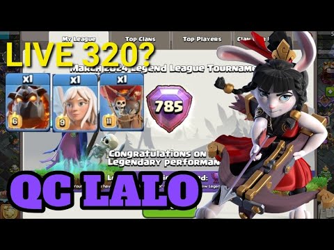 Th16 OP Qc Lalo - Live Commentary - Legend League Attacks - Perfect Day?