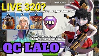 Th16 OP Qc Lalo - Live Commentary - Legend League Attacks - Perfect Day?