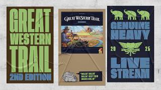 Great Western Trail (2e) - 4p Play-through by Heavy Cardboard