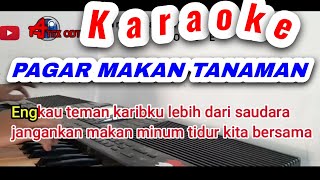 Download lagu PAGAR MAKAN TANAMAN KARAOKE Mansyur S | Versi KN 1400 | Dj atex odt mp3