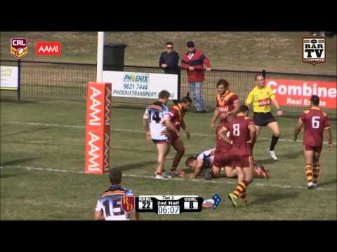 2015 AAMI CRL Tier 2 Semi Final Highlights - Riverina v Greater Southern Stars