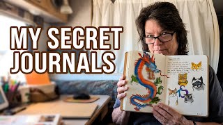 Do You Want To Read My Journals? | Sketchbook Tour