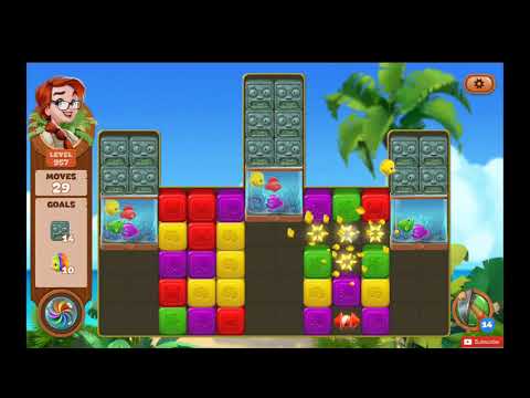 Lost Island Blast Adventure Level 957 NO BOOSTERS - A S GAMING