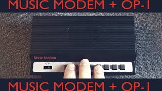 Video thumbnail for Music Modem + OP-1 Dirty Beats  #TTNM by THE TUESDAY NIGHT MACHINES