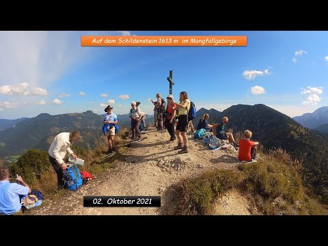 Bergtour.:  Mittelschwere Tour auf dem Schildenstein 1613 m
