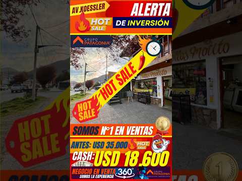 Fondo de Comercio Negocio en Venta en San Martín de los Andes PATAGONIA ARGENTINA🇦🇷