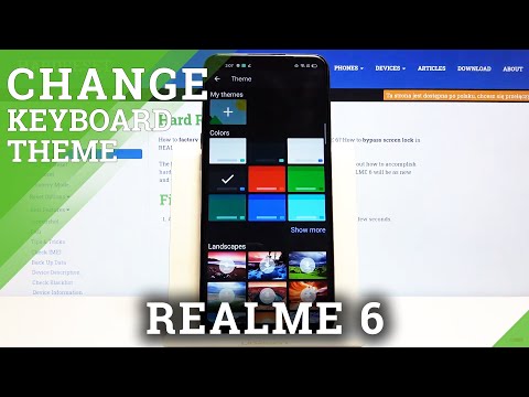 How to Change Keyboard Theme in REALME 6 – Adjust Keyboard Look