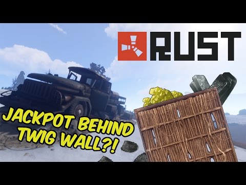 JACKPOT BEHIND A TWIG WALL?! RAIDING THE RUSSIANS - Rust