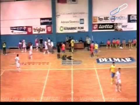 Futsal match 1. SFL Izola : Tomi Press Bronx 5:2