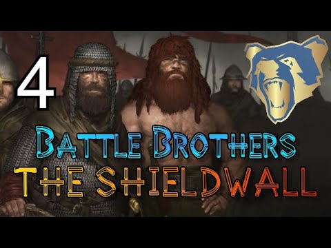 BREAKING THE BANDITS - Shieldwall (Tutorial Campaign) #4 - Battle Brothers