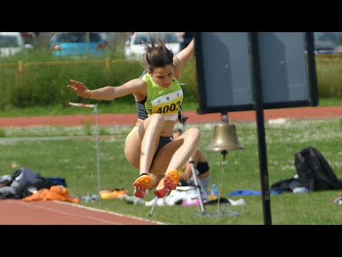 Teodora Boberić (SRB) Long Jump 624 cm 2nd Place Zagreb 2023