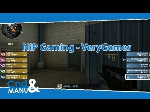 Finale ESWC CS:GO 2012 - VeryGames - Ninjas in Pyjamas (2/2 - FR)