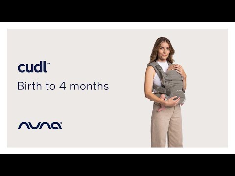 Nuna CUDL Baby Carrier: Keep them close | Birth to 4 Months | Tutorial