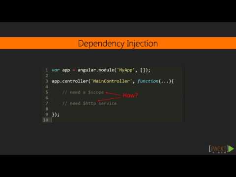 Building an Application with AngularJS Tutorial Using DI in a Controller | packtpub com