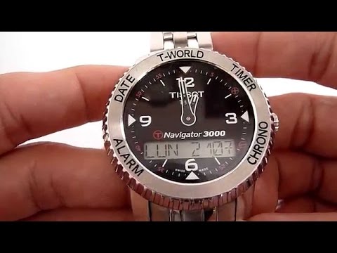 Tissot Navigator 3000 Time set