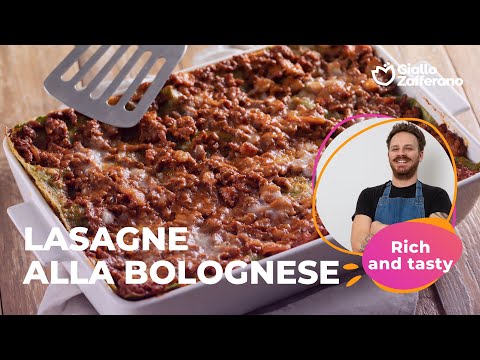 LASAGNA ALLA BOLOGNESE – THE PERFECT RECIPE 🍴❤️
