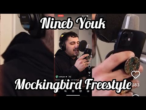 Nineb Youk - Mockingbird Freestyle // Live från Båset [P3 Din Gata]