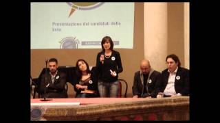 preview picture of video '(11/18) Presentazione lista FortissimaMente Atri - intervento Lara Ferretti'