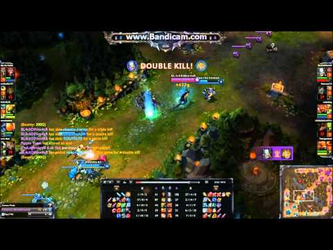 Lol Tryndamere pentakill 1v5 s3 unbelievable damage! Best build! #1   Pentakill LOL HD FULL