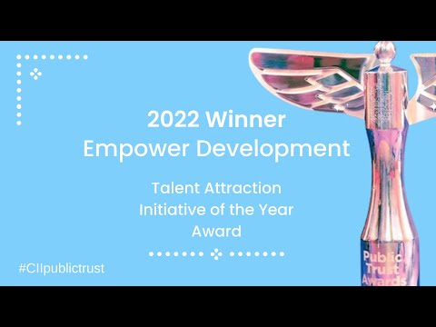 2022 Winner Talent Attraction Initiative of the Year Award (CII Public Trust Awards)