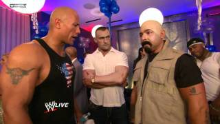 Raw: Superstars pay homage to The Rocks films