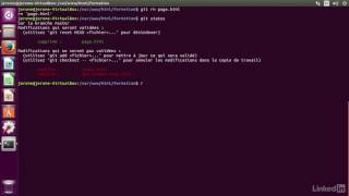 Tutoriel GIT : Supprimer un fichier | video2brain.com