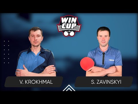 09:00 Vitalii Krokhmal - Serhii Zavinskyi West 1 WIN CUP 15.04.2024 | TABLE TENNIS WINCUP