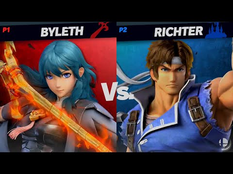 Super Smash Bros Ultimate-Richter Vs Byleth
