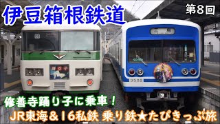 【JR東海＆16私鉄 乗り鉄たび切符旅】第8回 伊豆箱根鉄道