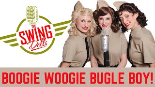 The Swing Dolls cover of The Andrews Sisters&#39; Boogie Woogie Bugle Boy - America&#39;s Premiere Jazz Trio