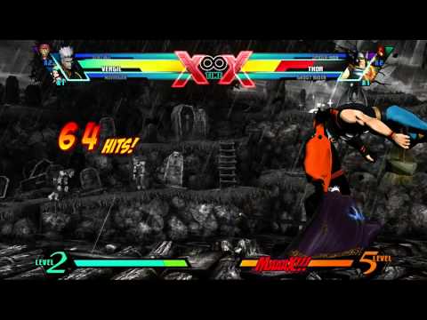 UMVC3 - 2 Demons and A Robot Combo