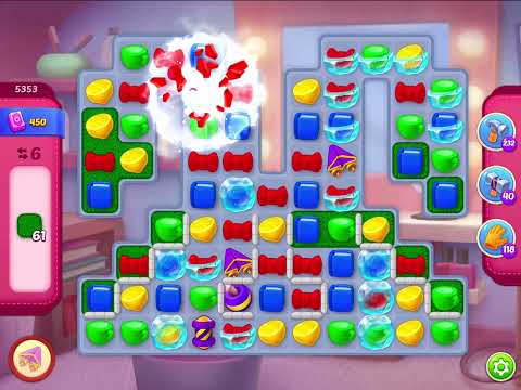 Homescapes Level 5353 With No Boosters - Super Hard Level