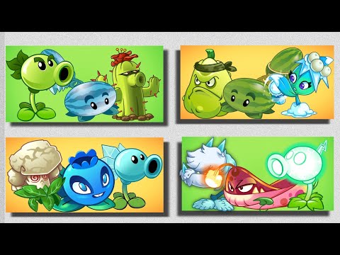 PvZ 2 4 Team Plants Vs Random Zombies Group Part 32