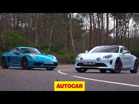 Porsche 718 Cayman T v Alpine A110S review | 2020's hottest coupes tested | Autocar