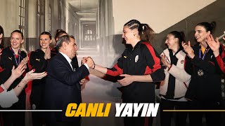 🔴 Galatasaray Daikin, Avrupa şampiyonluğunu Cemiyet'te kutluyor