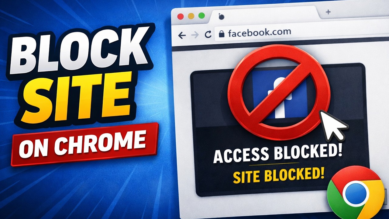 How to Block Any Website on Chrome (Easy Method)