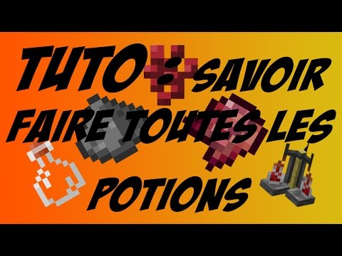(Minecraft PsVita) Tutorial: know how to make all the potions
