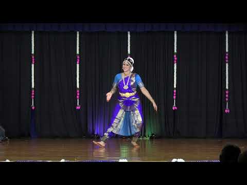 Swarajathi by Darshini Ajithkumar on 07/20/2024 at Sri Guruvaayoorappan Temple, NJ