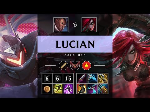 Lucian Mid vs Katarina - VN Grandmaster Patch 25.17