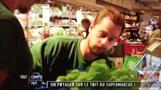 Vestaculture sur le toit du Delhaize : le pari fou de réunir en un même endroit le champs et le maga