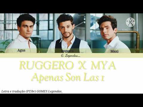 RUGGERO X MYA - Apenas Son Las 12 | (Letra e tradução) | (Color Coded Lyrics)