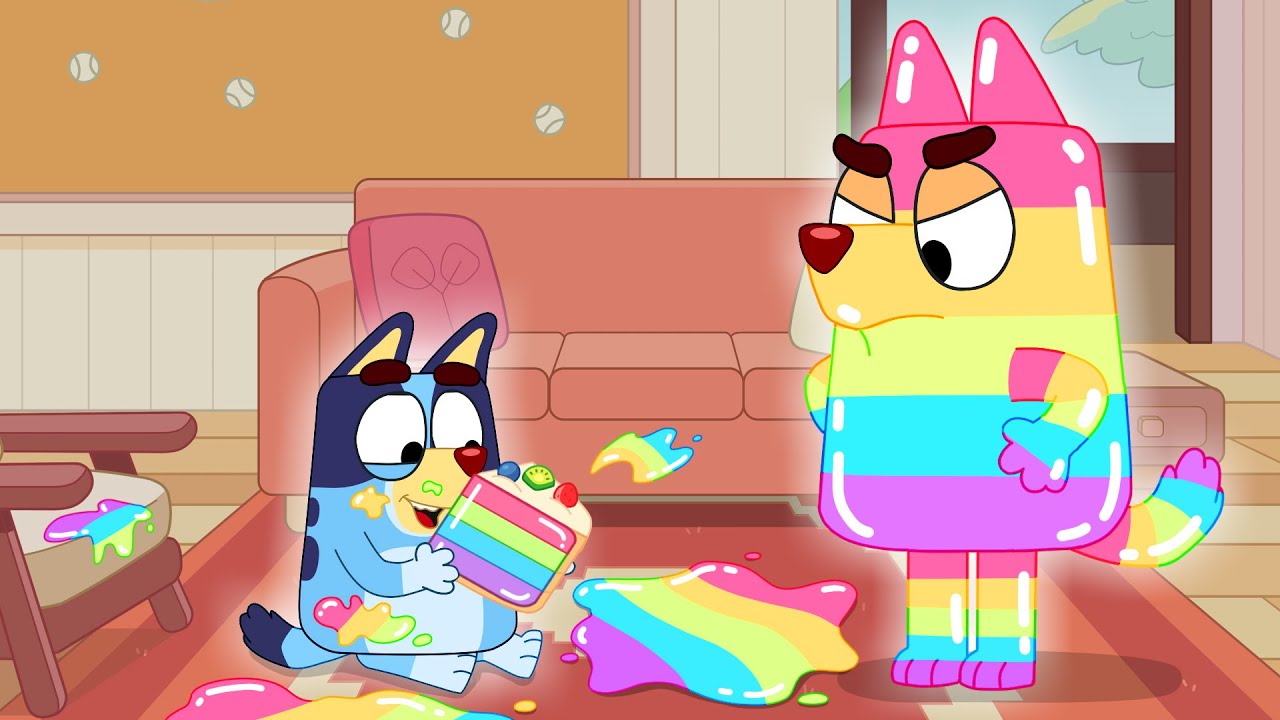 Bluey Meets Grandpa Bob | Bluey Animation