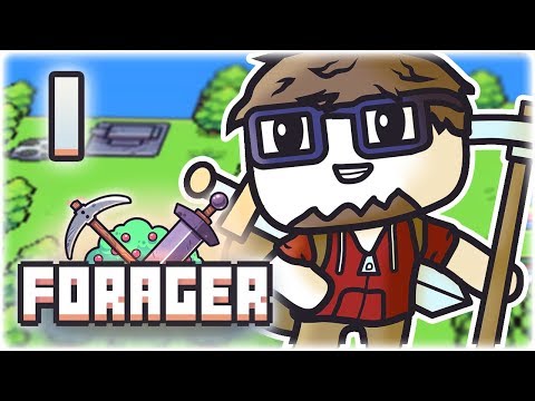 Little Island Survival | Part 1 | Let's Play: Forager | PC Forager Gameplay HD