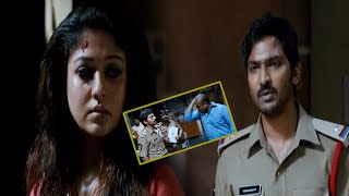 Nayanthara Got Emotional In Police Station Scene  