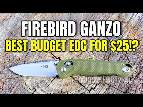 This EDC Knife Has No Right Being THIS GOOD! - Ganzo Firebird FB7651-GR Review