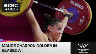 Maude Charron claims 3rd consecutive Commonwealth Games weightlifting gold
