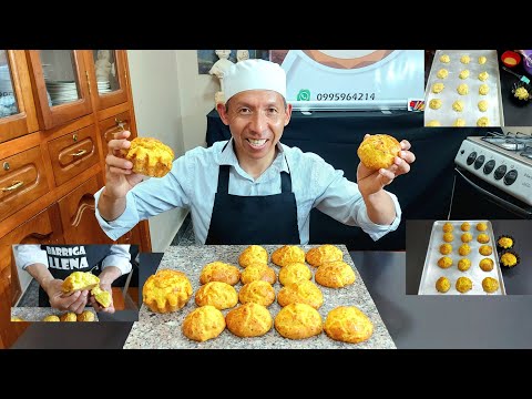 Panucha o Pan de Leche de sal o Pan con maíz ( @coneltoquedeLuis ) tradiciones del Ecuador