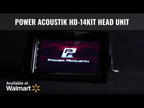 HD-14KIT Head Unit for Harley-Davidson | CarPlay, Android Auto & Amp | Power Acoustik @ Walmart