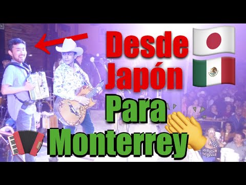 Japanese musician performing in a Norteño concert for the first time (with Ivan Flores)