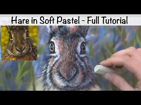 Hare in Soft Pastel - Full Tutorial